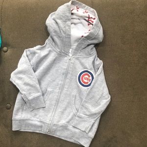 2T Chicago Cubs hooded zip up